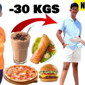 Wow ! My Teenage Client Lost 30 Kgs Having  Favourite Foods || Teenager Diet Plan For Weight Loss