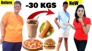 Wow ! My Teenage Client Lost 30 Kgs Having  Favourite Foods || Teenager Diet Plan For Weight Loss