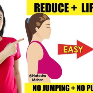 1 Minute Best Exercise To Reduce Breast Fat + Lift Up Breast Size Naturally In 12 Days 🔥