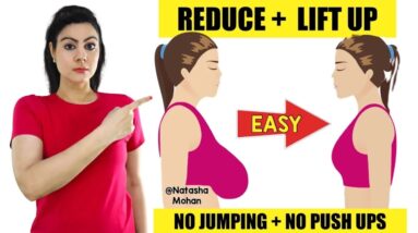 1 Minute Best Exercise To Reduce Breast Fat + Lift Up Breast Size Naturally In 12 Days 🔥