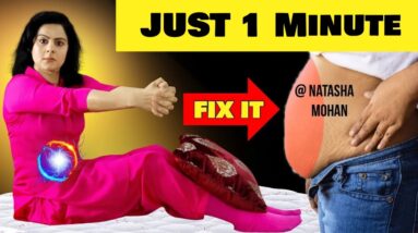Best #No.1 - Super Easy 1 Minute Yoga Exercise To Reduce Your Belly Fat In Just  7 Days