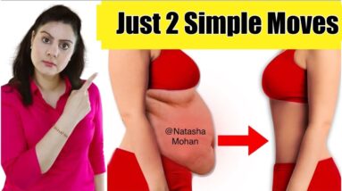 Just 2 Simple Moves To A Flat Belly 👉🏻First They Made Fun Of Me 🥲 Now Look At Me 😳