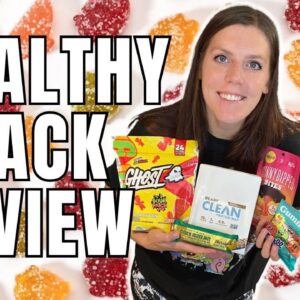 HEALTHY SNACK REVIEW | Trying New Healthy Snacks | WW (WeightWatchers) Points/Calories/Macros