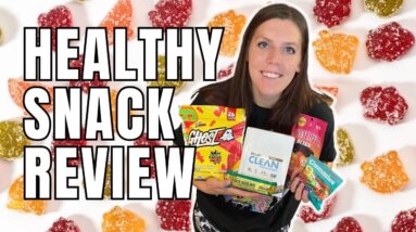 HEALTHY SNACK REVIEW | Trying New Healthy Snacks | WW (WeightWatchers) Points/Calories/Macros