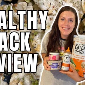 HEALTHY SNACK REVIEW | Trying New Healthy Snacks | WW (WeightWatchers) Points/Calories/Macros