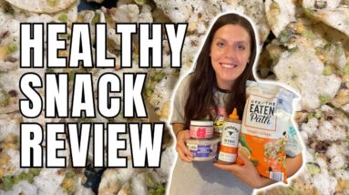 HEALTHY SNACK REVIEW | Trying New Healthy Snacks | WW (WeightWatchers) Points/Calories/Macros
