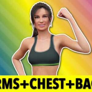 20-Minute Smooth Strength Workout: Arms, Chest & Back Makeover