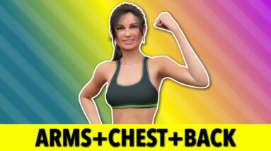 20-Minute Smooth Strength Workout: Arms, Chest & Back Makeover
