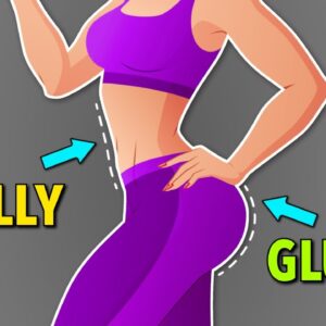 23 Minutes to a Flat Belly and Round Glutes – Home Workout