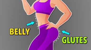 23 Minutes to a Flat Belly and Round Glutes – Home Workout