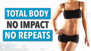 30 Min Total Body No Impact No Repeats - Home Exercise