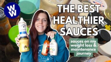 THE BEST HEALTHIER SAUCES | my favorite sauces on my weight loss/maintenance journey | WW points