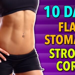 Non-Impact Stomach Fat Loss: 10-Day Core Crusher Workout