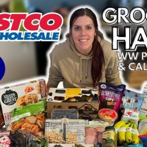 HEALTHY COSTCO GROCERY HAUL | WW (WeightWatchers) Points & Calories | Weight Loss Journey