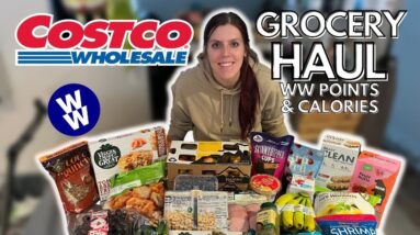 HEALTHY COSTCO GROCERY HAUL | WW (WeightWatchers) Points & Calories | Weight Loss Journey