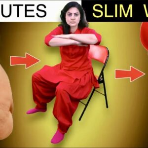 Do This To Get A Slimmer Waist In Minutes | 5 Minutes Easy Tiny Waist Workout