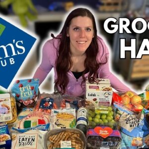 HEALTHY SAM’S CLUB GROCERY HAUL | WW (WeightWatchers) Points & Calories | Weight Loss Journey