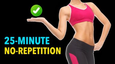 No-Repetition Circuit Workout for a 24-Minute Full Body Burn