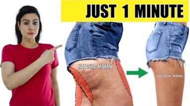 Don't Jog Or Run , If  You Have Fat On Your Hips & Thighs ! Do This & Get Slim Legs