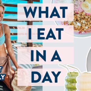 WHAT I EAT IN A DAY | to heal my gut + de-bloat