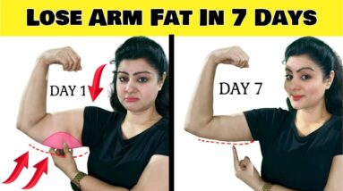 If You Have Flabby Arm Fat - DO THIS NOW |  All Seated + No Equipment | 100% Effective