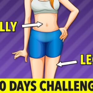 20 Days to Lean Legs and a Sculpted Flat Belly – No Equipment Needed