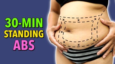 30-Minute Standing Core Workout (No Jumping Required): Tone up Your Abs