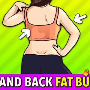 Apartment-Friendly Arm and Back Fat Burner – No Jumping Required