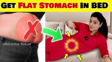 Do This BEFORE Sleep & See How Your Stomach SHRINKS