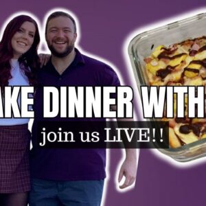MAKE DINNER WITH US | join us LIVE on 3/11!