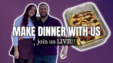 MAKE DINNER WITH US | join us LIVE on 3/11!