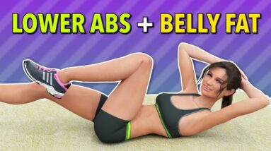 Tighten Your Lower Abs and Lose Belly Fat with This 28-Minute Workout