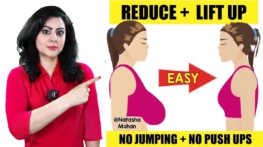 Best Exercises To Reduce Breast Fat + Lift Up Breast Size Naturally In 14 Days 🔥