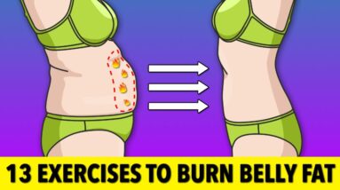 No-Jumping Belly Fat Burner: 13 Easy Home Exercises