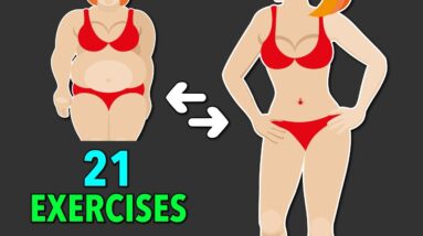 21 Exercises to Get in Shape & Lose Fat at Home