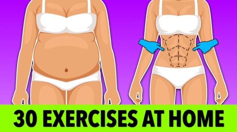 30 Exercises To Lose Belly Fat At Home