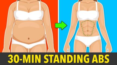 30-Minute Standing Abs Routine for a Flatter Stomach