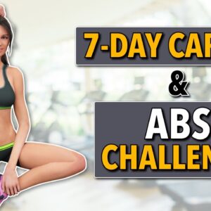 7-Day Stomach Shrink Challenge – Cardio & Abs Workout