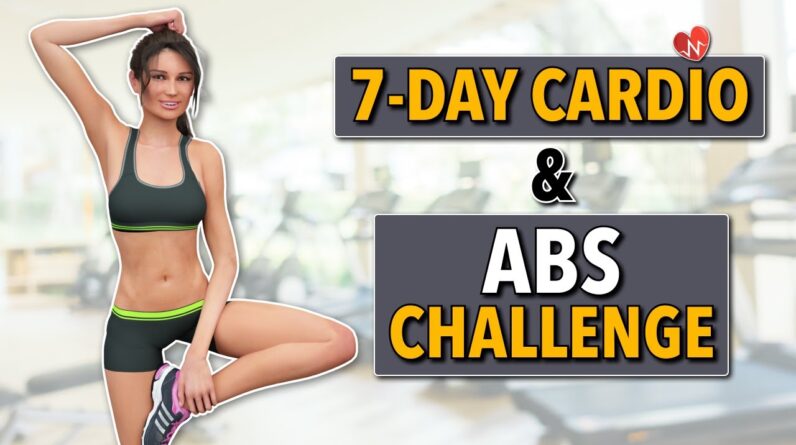 7-Day Stomach Shrink Challenge – Cardio & Abs Workout