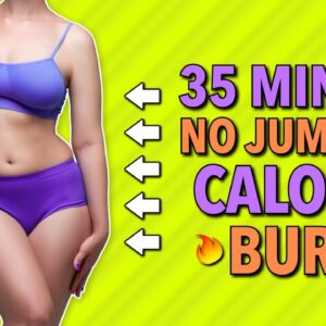 Full Body Fusion Workout! 35 Minutes of NO JUMPING Calorie Burn