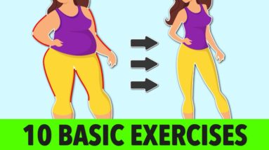 Lose Weight Fast with 10 Basic Exercises You Can Do At Home