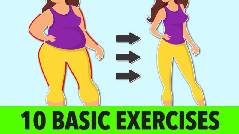 Lose Weight Fast with 10 Basic Exercises You Can Do At Home