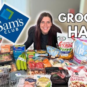 HEALTHY SAM’S CLUB GROCERY HAUL | WW (WeightWatchers) Points & Calories | Weight Loss Journey