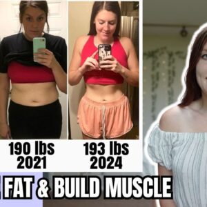 HOW TO LOSE FAT & GAIN MUSCLE AT THE SAME TIME | body recomp transformation