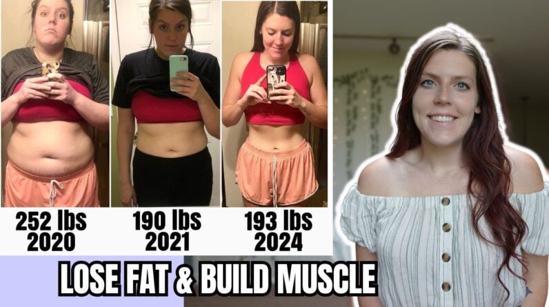 HOW TO LOSE FAT & GAIN MUSCLE AT THE SAME TIME | body recomp transformation