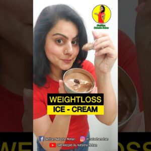 WEIGHT LOSS ICE CREAM RECIPE #diet #healthy #recipe #weightloss #healthyeating #cooking #newrecipe