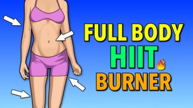 20-Minute HIIT Burner - Full Body Calorie Burner - No Equipment Needed