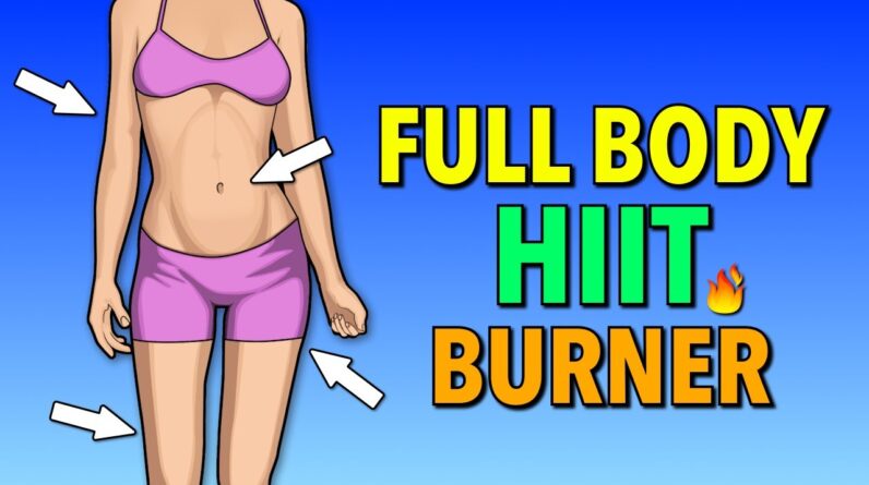 20-Minute HIIT Burner - Full Body Calorie Burner - No Equipment Needed