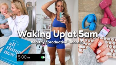 5am Realistic Morning in My Life | healthy & productive habits