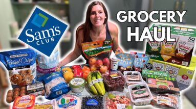 HEALTHY SAM’S CLUB GROCERY HAUL | WW (WeightWatchers) Points & Calories | Weight Loss Journey